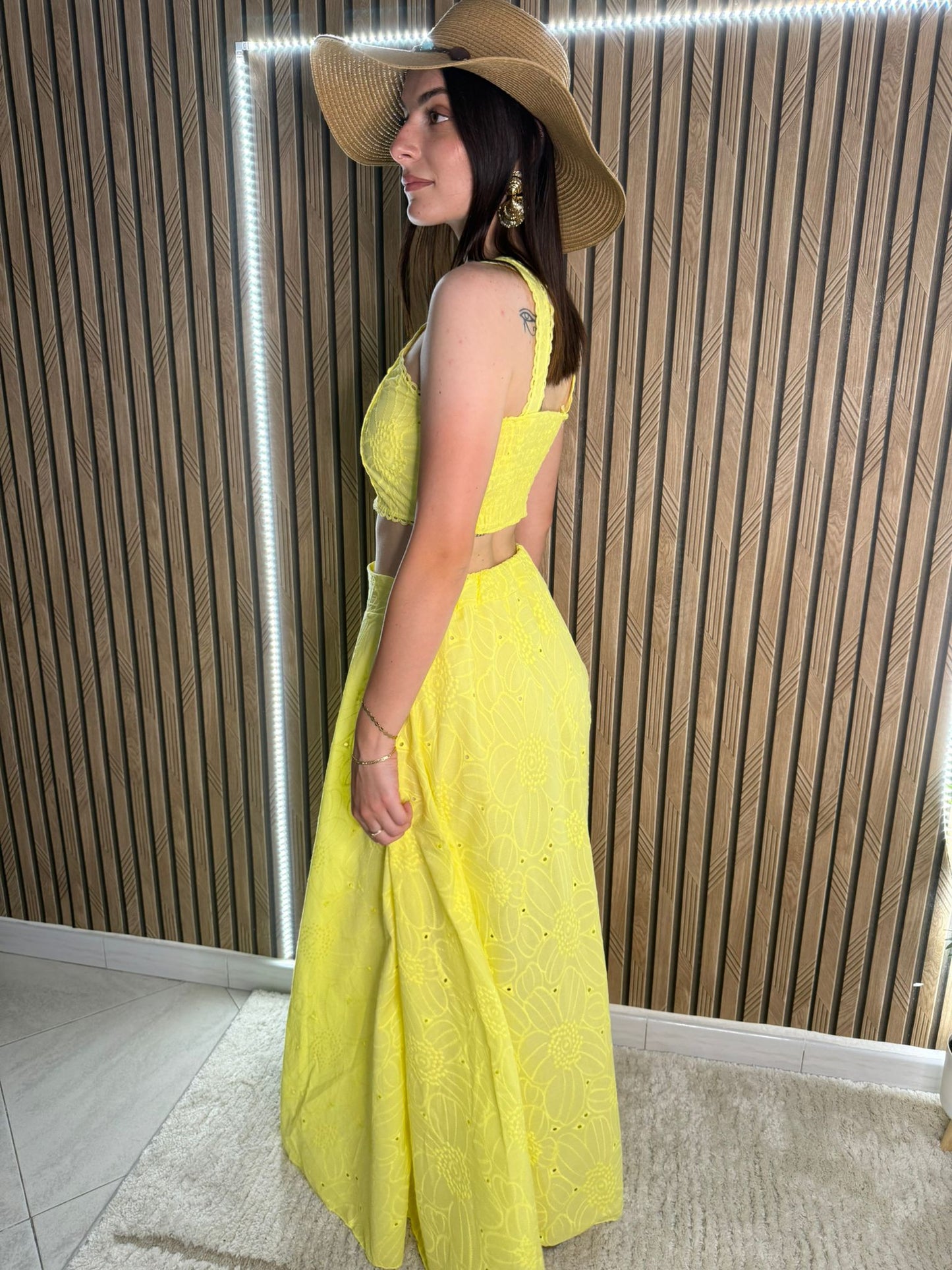 Vestito Lungo Giallo