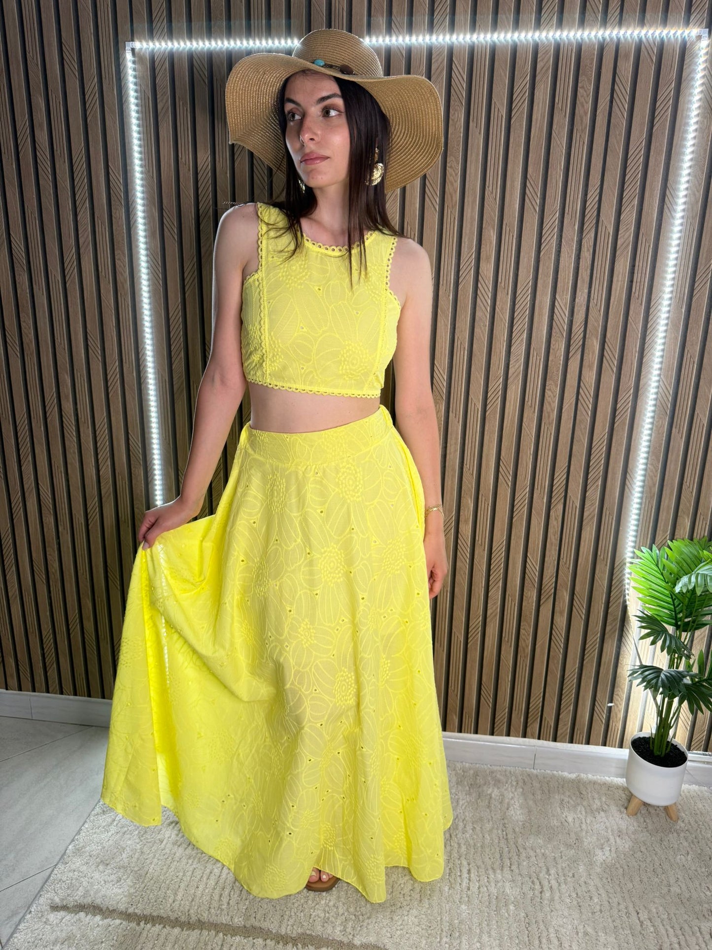 Vestito Lungo Giallo